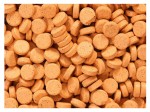 1kg GLOPEX Kraft Tablet pokarm wybarwiające przylepne dla ryb akwar.