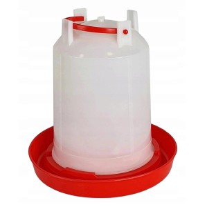 Poidło grawitacyjne 3L dla drobiu piskląt kurcząt zakręcane z uchwytem 079