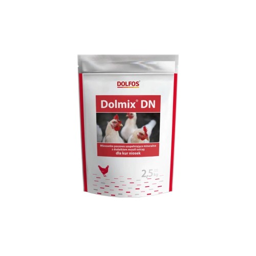 DOLMIX DN Mieszanka paszowa witaminy dla kur niosek 2,5kg DOLFOS