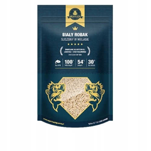 Biały robak suszony cały w melasie METHOD FEEDER 250g