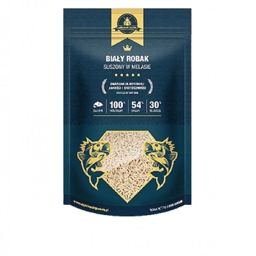 Biały robak suszony cały w melasie METHOD FEEDER 250g