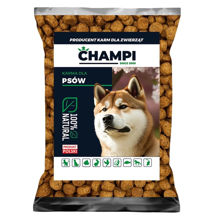 MINI HAPPY Sucha karma małe i średnie psy mieszanka kurczak z ryżem 10kg