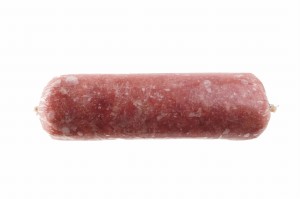 Mięso mrożone dla psa FILET Z PIERSI INDYKA baton 1kg BARF indyk bez kości