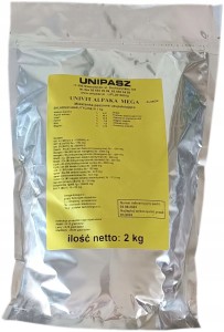 Witaminy dla alpak UNIVIT ALPAKA MEGA 2kg UNIPASZ