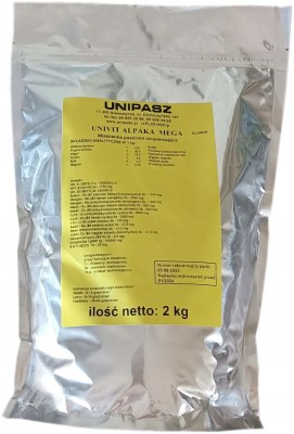 Witaminy dla alpak UNIVIT ALPAKA MEGA 2kg UNIPASZ