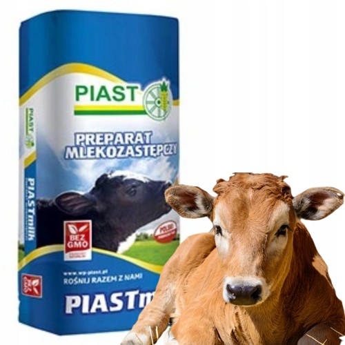 PIASTmilk LEN Mleko dla cieląt od 3 tyg z siemieniem lnianym 20kg PIAST