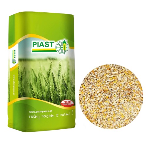 Pasza sypka dla kur niosek KUKURYDZA mlewnikowana śruta PIAST 25kg