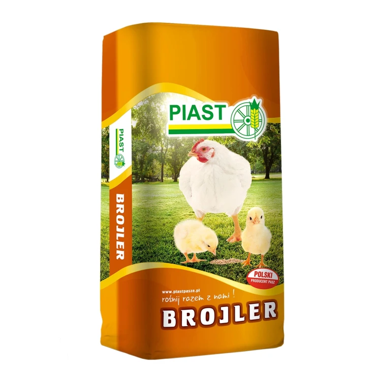 Pasza dla kurcząt brojlerów BROJLER 2G (P171G) 25kg granulat PIAST