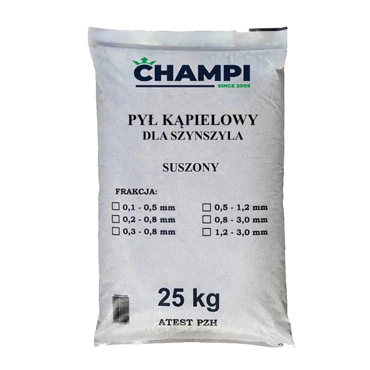 20kg Pył kąpielowy dla szynszyli piasek podłoże do kąpieli basen