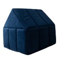 Royal House R:1 ekskluzywny domek legowisko GRANAT 38x32cm S