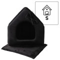 Royal House R:1 ekskluzywny domek legowisko CZARNE 38x32cm S