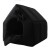 Royal House R:1 ekskluzywny domek legowisko CZARNE 38x32cm S