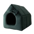 Royal House R:3 ekskluzywny domek legowisko BUTELKOWA ZIELEŃ 47x43cm L