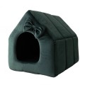 Royal House R:3 ekskluzywny domek legowisko BUTELKOWA ZIELEŃ 47x43cm L