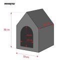 Royal Prestige R:2 legowisko posłanie ekskluzywny domek kojec PUSTYNNY 44x3