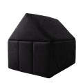 Royal Prestige R:2 legowisko posłanie ekskluzywny domek CZARNE 44x37cm M
