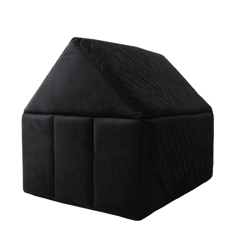 Royal Prestige R:2 legowisko posłanie ekskluzywny domek CZARNE 44x37cm M