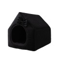 Royal Prestige R:2 legowisko posłanie ekskluzywny domek CZARNE 44x37cm M
