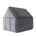Royal Deluxe R:1 ekskluzywny domek legowisko posłanie OŁÓWKOWY 38x32cm S