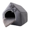 Royal Deluxe R:1 ekskluzywny domek legowisko posłanie OŁÓWKOWY 38x32cm S