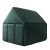 Royal Deluxe R:3 ekskluzywny domek legowisko BUTELKOWA ZIELEŃ 47x43cm L