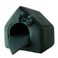 Royal Prestige R:2 legowisko ekskluzywny domek BUTELKOWA ZIELEŃ 44x37cm M