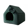 Royal Prestige R:2 legowisko ekskluzywny domek BUTELKOWA ZIELEŃ 44x37cm M