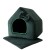 Royal Prestige R:2 legowisko ekskluzywny domek BUTELKOWA ZIELEŃ 44x37cm M