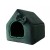 Royal Prestige R:2 legowisko ekskluzywny domek BUTELKOWA ZIELEŃ 44x37cm M