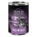 Mokra karma dla kota WILD FREEDOM KURCZAK Z KACZKĄ puszka 400g