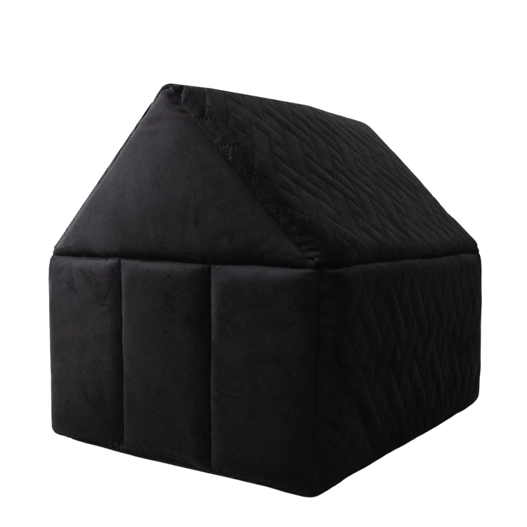Royal Prestige R:3 legowisko posłanie ekskluzywny domek CZARNE 47x43cm L