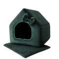 Royal Prestige R:3 legowisko ekskluzywny domek BUTELKOWA ZIELEŃ 47x43cm L