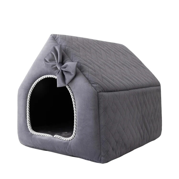 Royal Prestige R:1 ekskluzywny domek legowisko posłanie OŁÓWKOWY 38x32cm S