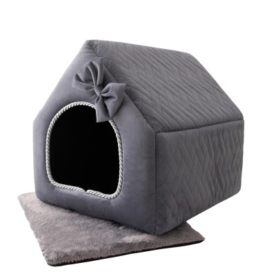 Royal Prestige R:2 ekskluzywny domek legowisko posłanie OŁÓWKOWY 44x37cm M