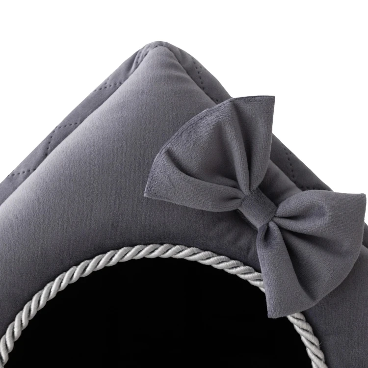 Royal Prestige R:2 ekskluzywny domek legowisko posłanie OŁÓWKOWY 44x37cm M