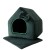 Royal Prestige R:1 ekskluzywny domek legowisko BUTELKOWA ZIELEŃ 38x32cm S