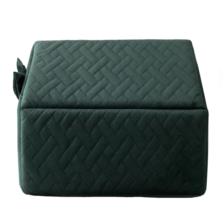 Royal Prestige R:1 ekskluzywny domek legowisko BUTELKOWA ZIELEŃ 38x32cm S