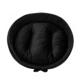 Royal Bed M ekskluzywne legowisko z poduszką CZARNE kojec poduszka 50cm