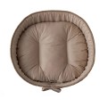 Royal Bed M ekskluzywne legowisko z poduszką ŚMIETANKOWY kojec poducha 50cm