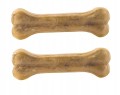 Kość prasowana z skóry wołowej przysmak wołowy 21cm smakołyk gryzak 10szt