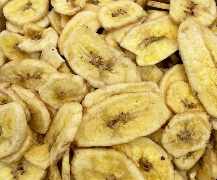 Banan 500g suszony przysmak dla papug chipsy bananowe Champi
