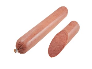 10x Mięso kiełbasa dla psa MIELONKA kurczak z chrząstką 1kg BARF