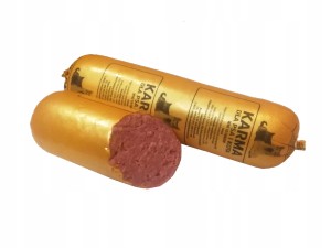 10x Karma dla psa mięso kiełbasa ZŁOTA DROBIOWA 1kg karma barf