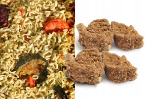 4,5kg Makaron błyskawiczny MIĘSNE KĄSKI z warzywami sucha karma instant