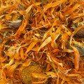 Nagietek 500g suszone kwiaty dla gryzoni królika świnki zioła Champi