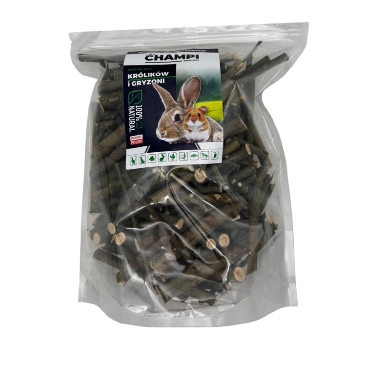 Gałązki 1kg 12cm WIERZBY przysmak dla gryzoni królika szynszyli Champi