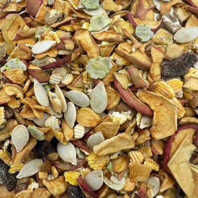 JESIENNE SMAKOŁYKI 1kg Karma owoce warzywa dla gryzoni królika świnki CHAMP