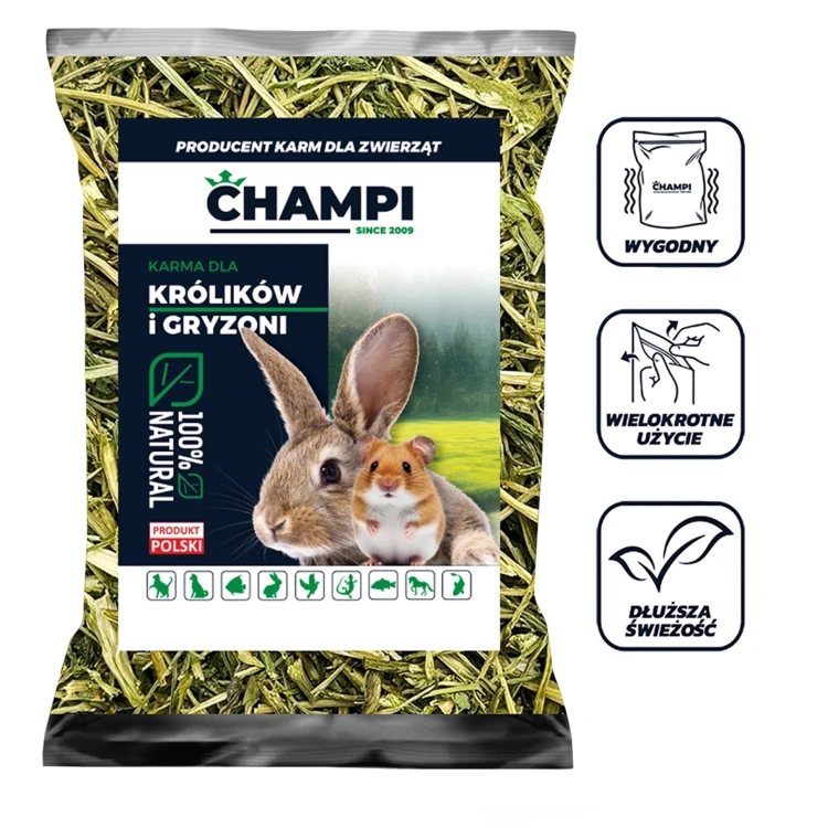 Pietruszka suszona 300g karma dla gryzoni królika ziele łodyga zioła Champi