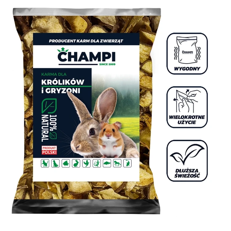 Gruszka 300g suszona dla gryzoni królików świnki owoce Champi