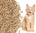 Kiti Champi Pellet żwirek drewniany jasny z trociny dla kotów 15kg kuweta